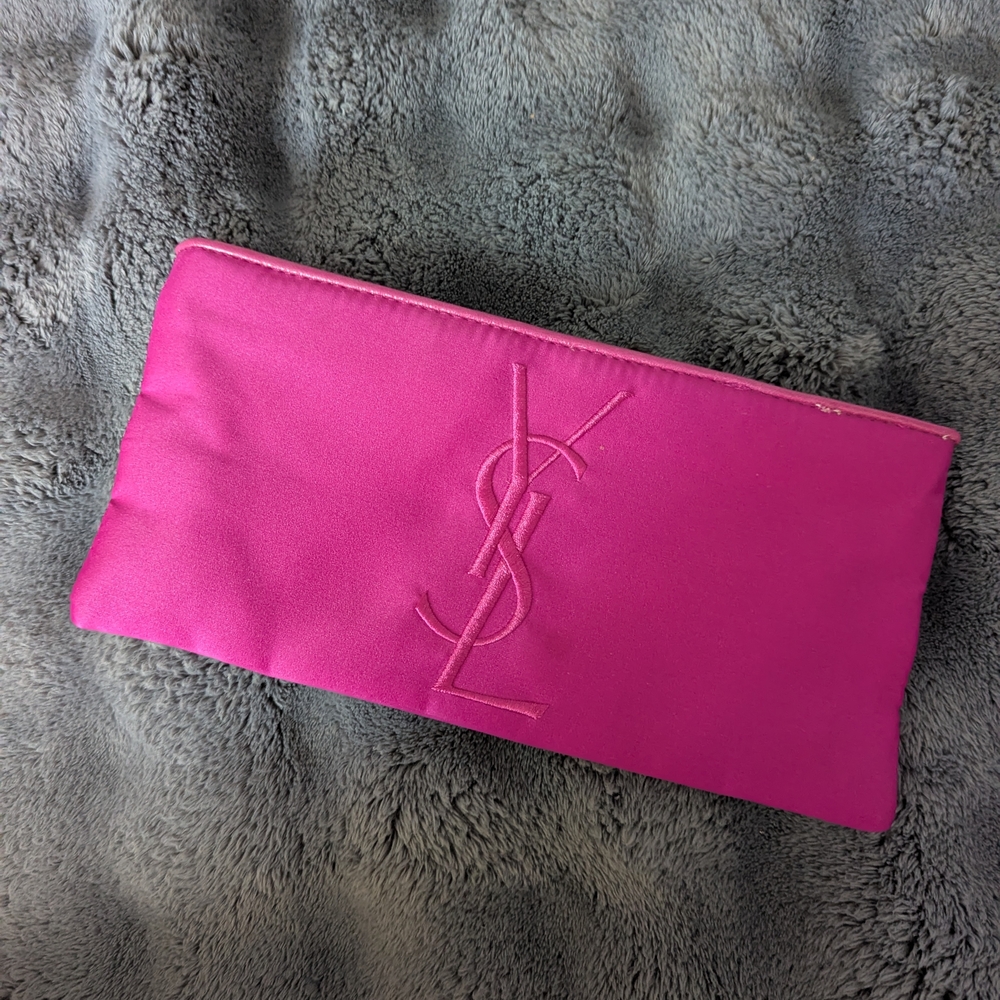 Yves Saint Laurent Pink Clutch Bag